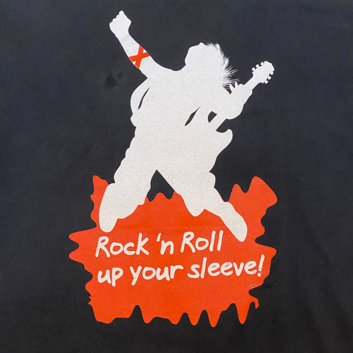 미국 빈티지 락앤롤 프린팅 반팔티 락티셔츠 상품이미지3