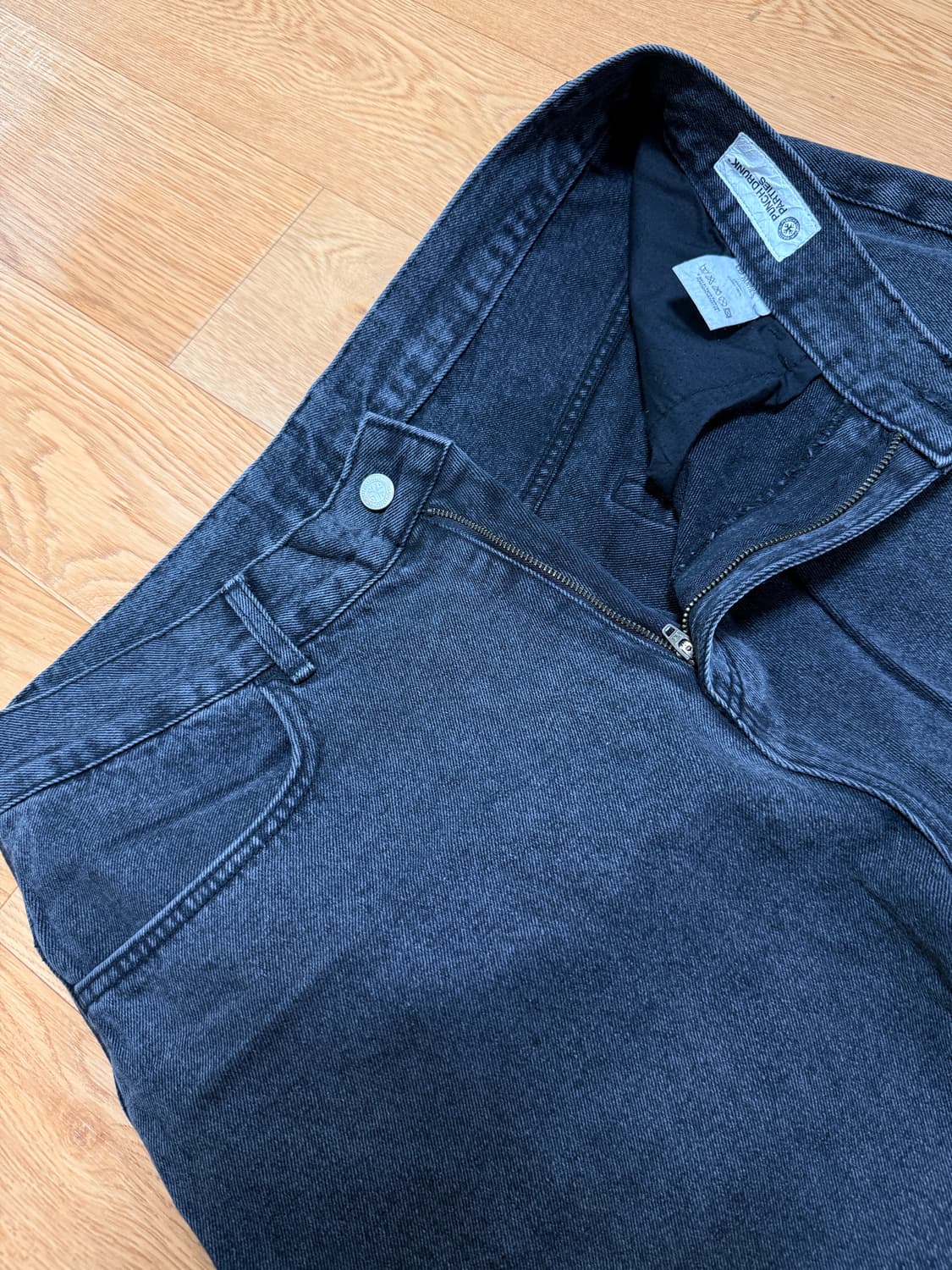 Punch drunk parties 데님팬츠 상품이미지3