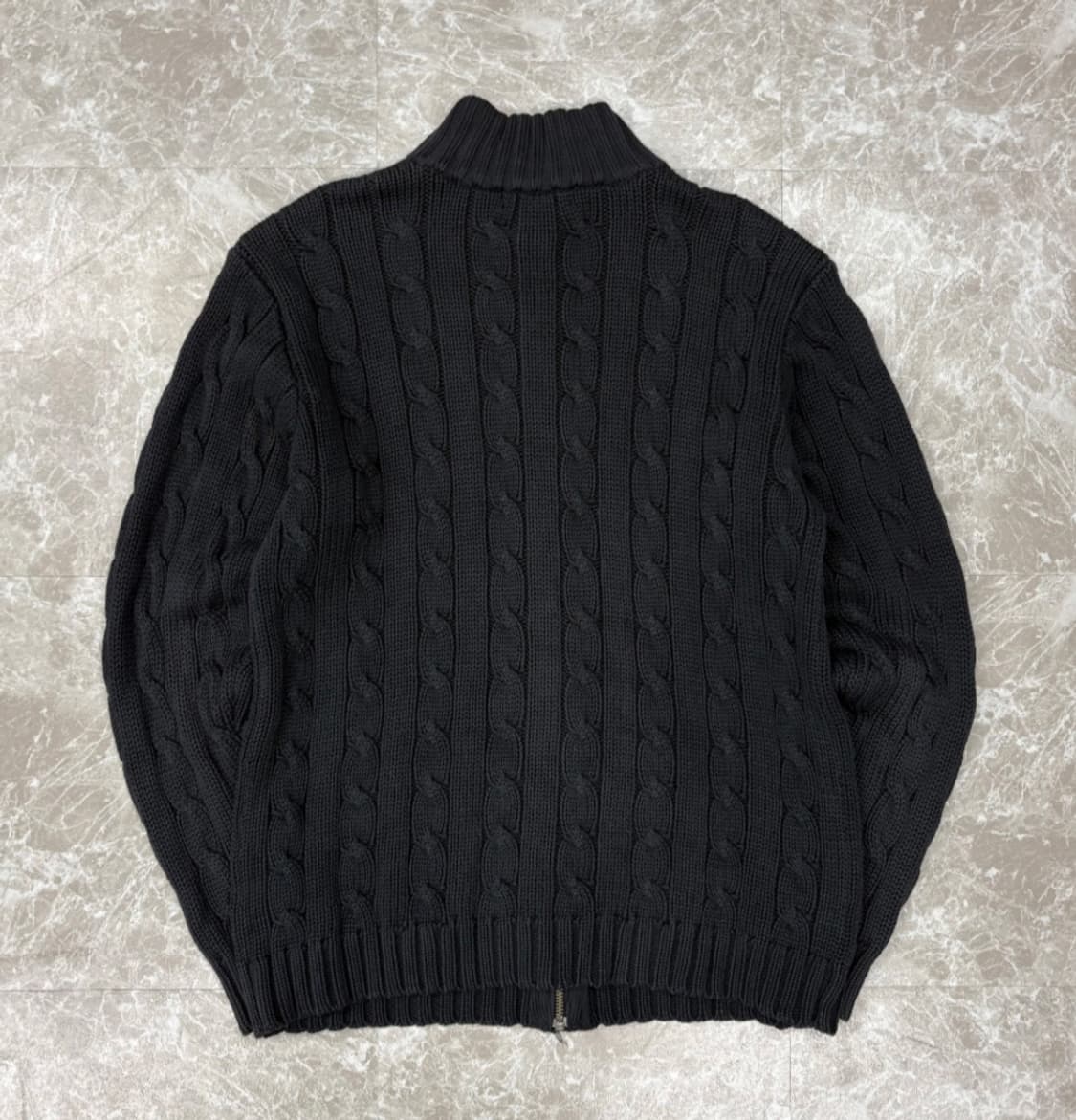 폴로 랄프 로렌 케이블 니트 집업 상품이미지3