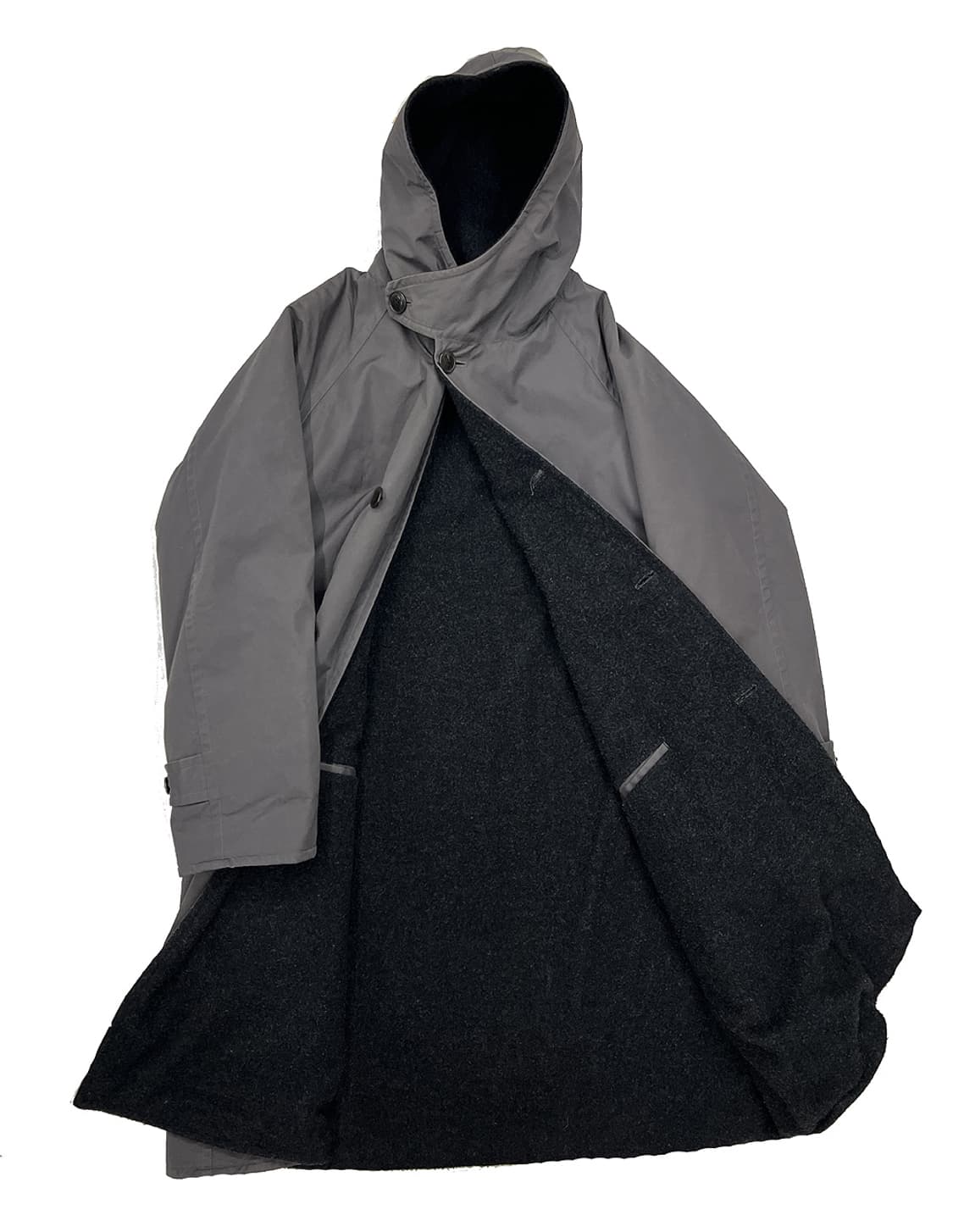 코모리 후드 코트 상품이미지4