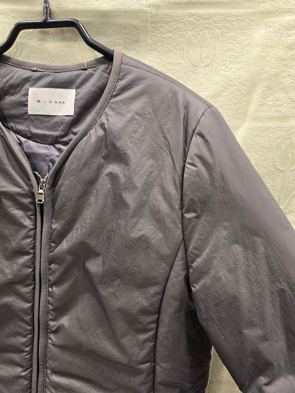 미샤 MICHAA 퀼팅 경량패딩 롱코트 66~77 상품이미지3