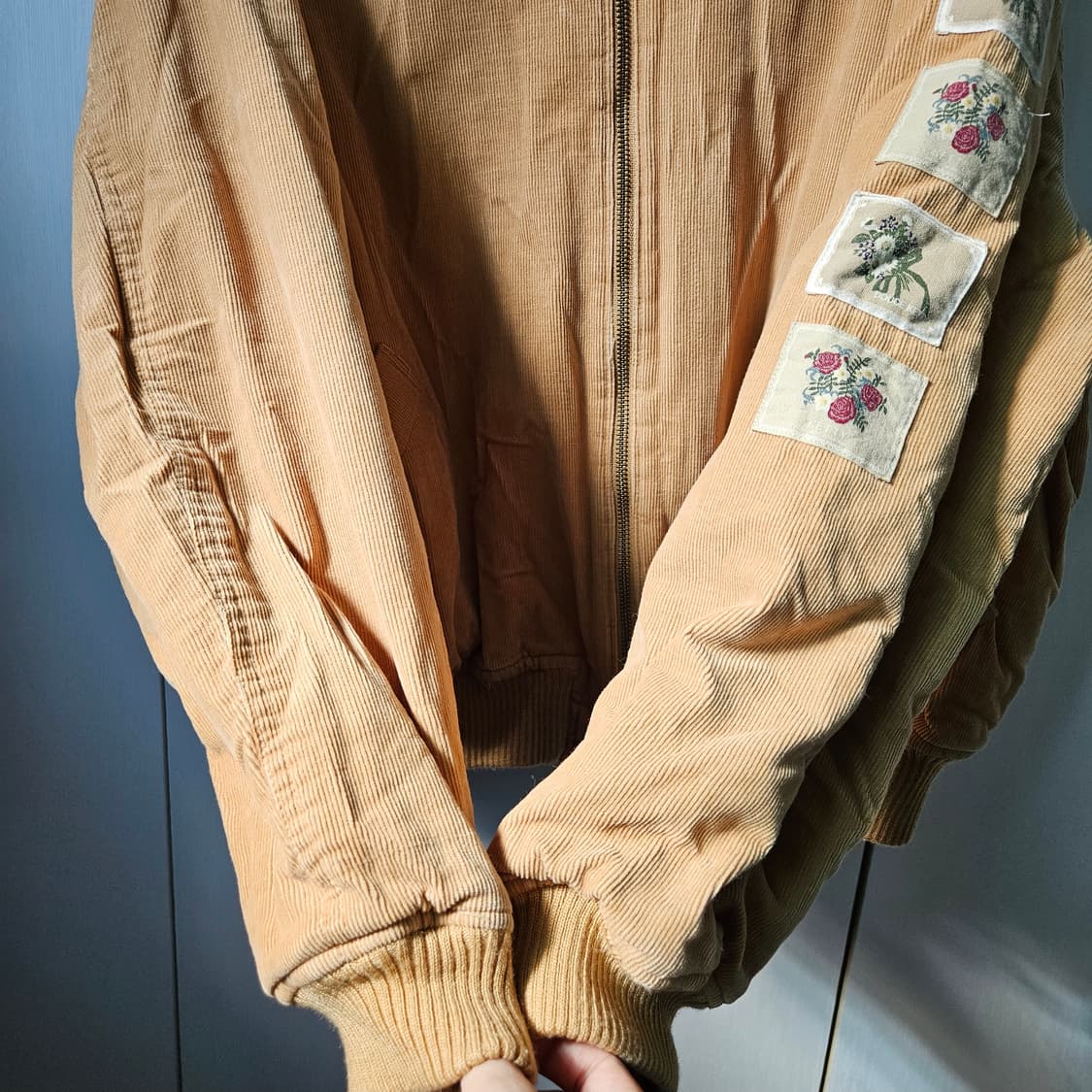 ketty 일본 빈티지 리버시블 코듀로이 블루종 자켓 점퍼 상품이미지2