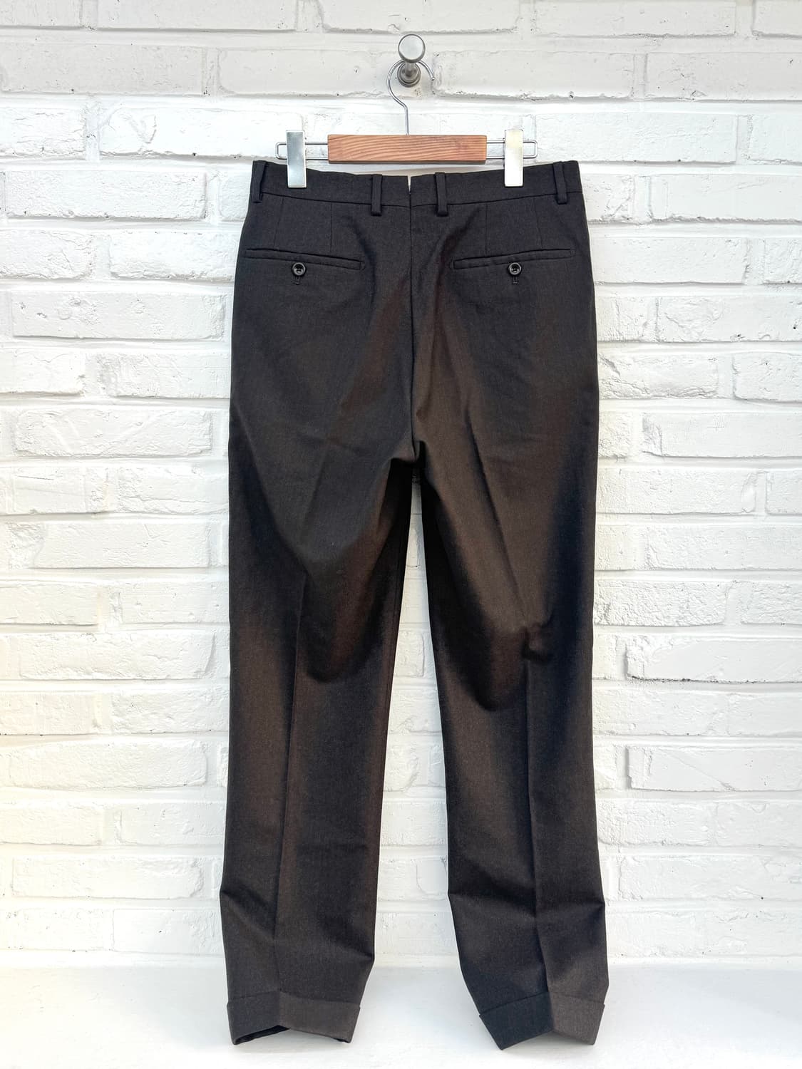 인코텍스 차콜 울 슬랙스 상품이미지4