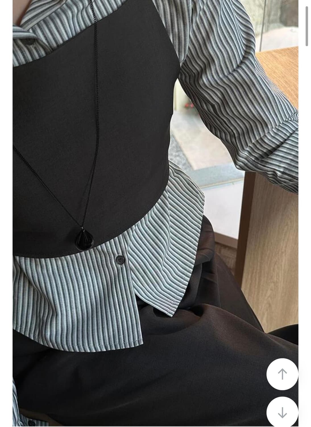 우난 뷔스티에+셔츠+스커트 세트 상품이미지4