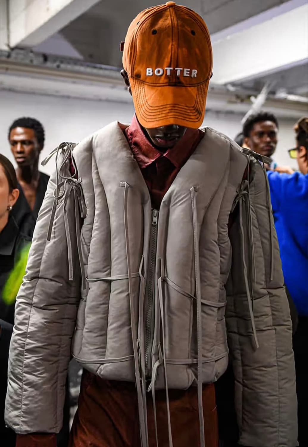 보터 23FW 파리 컬렉션 런웨이 아카이브 크롭 숏패 18 딩 자켓 고프 상품이미지3