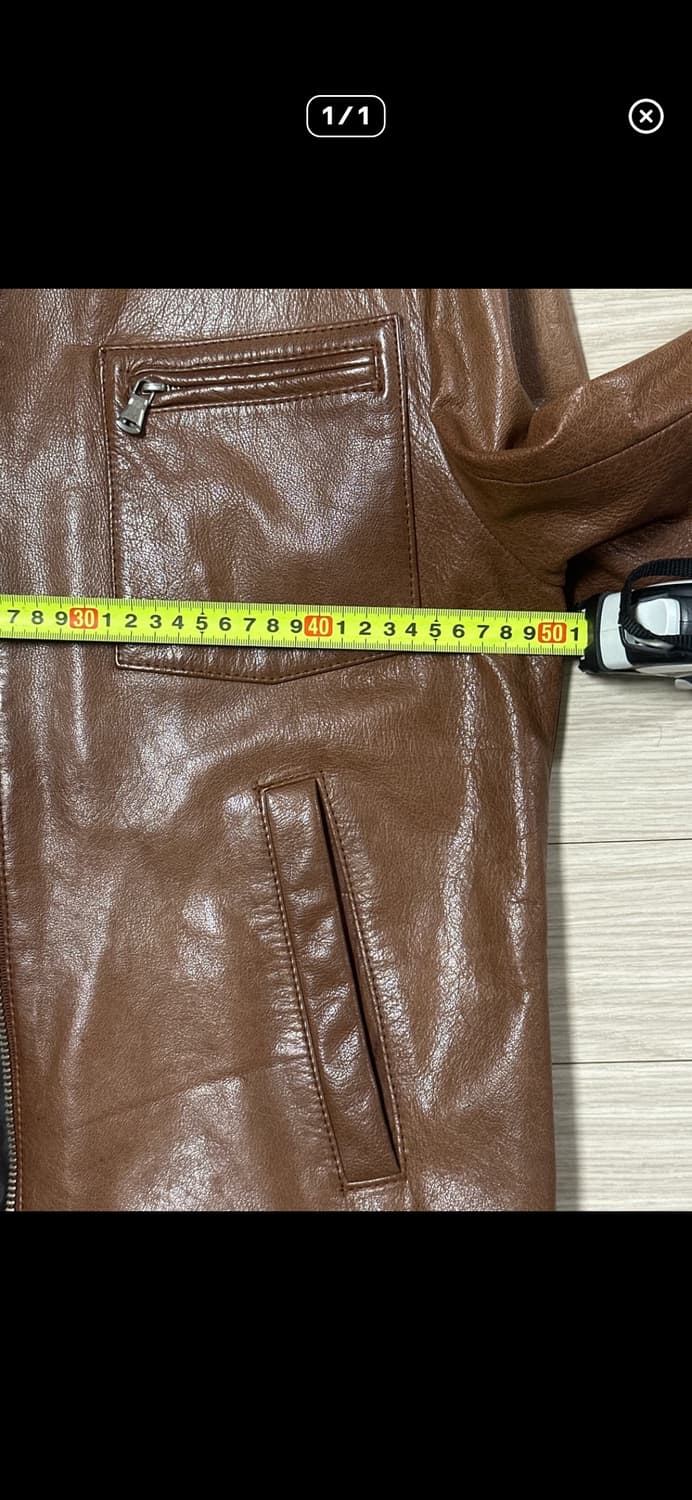 자라 빈티지 리얼가죽 자켓 상품이미지10