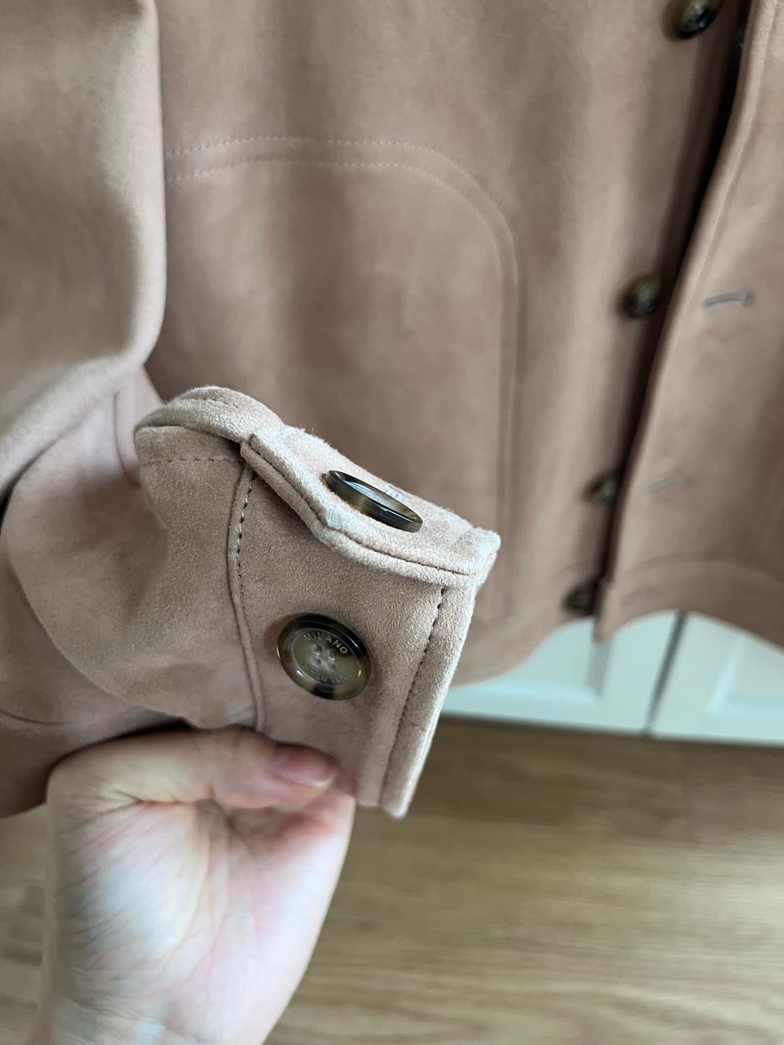 란스미어 스웨이드 자켓 상품이미지4