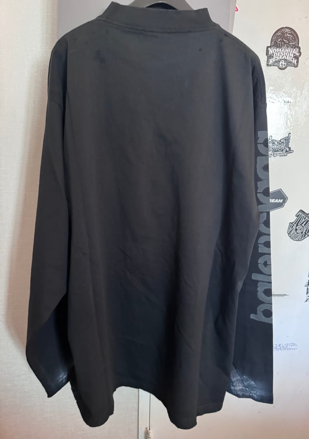 발렌시아가 워싱 롱슬리브(2사이즈) 상품이미지2