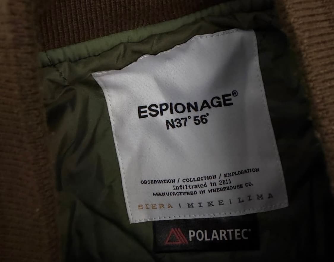 ESPIONAGE 폴라텍 플리스 점퍼 상품이미지2