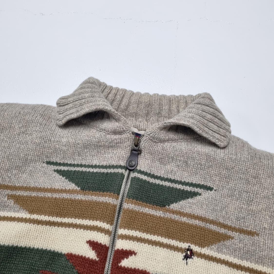 빈티지 OLZEN 나바호 니트 자켓 - 105 (XL) 상품이미지4