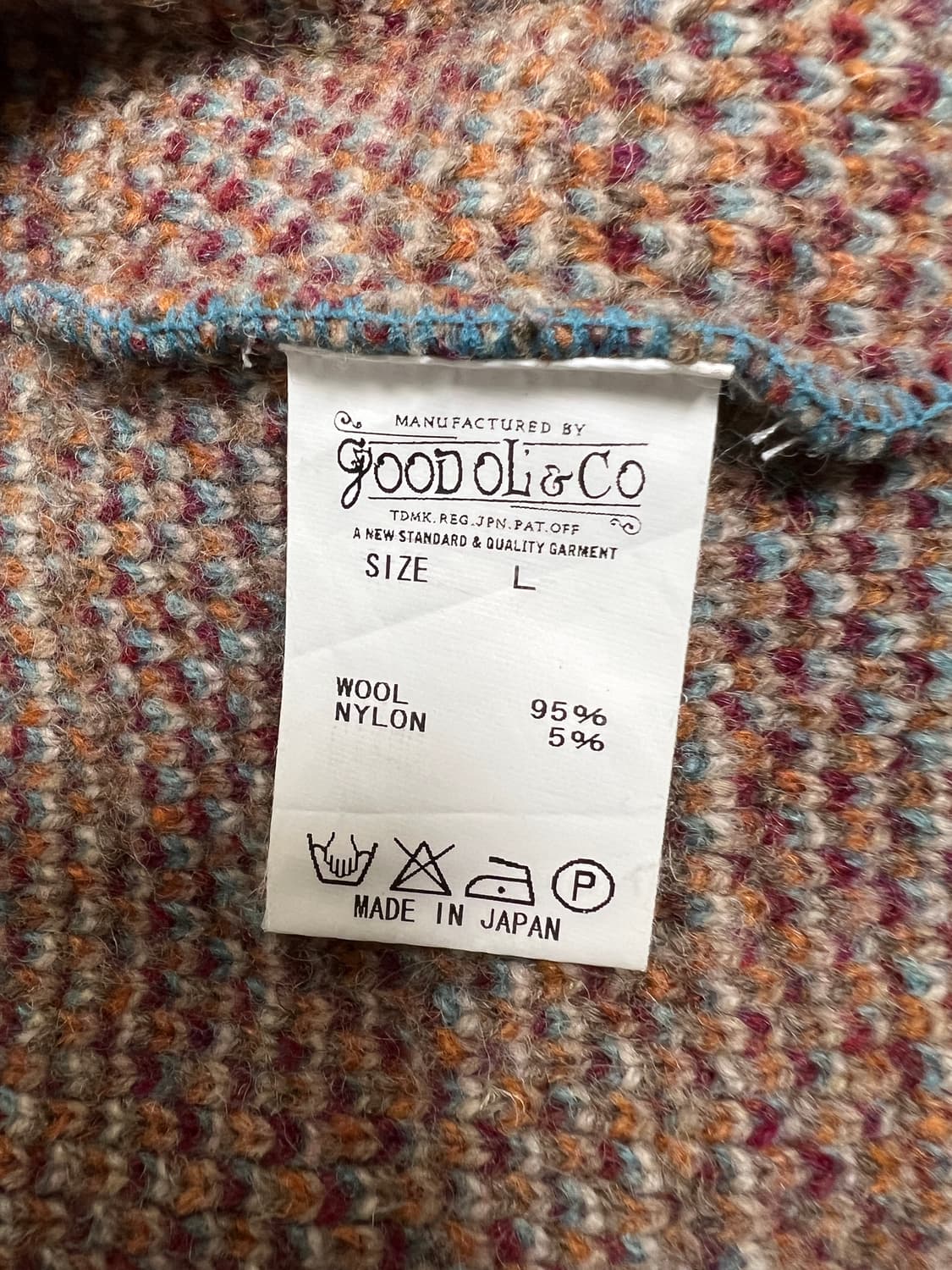 Good OL & Co 네이티브 니트 자켓 RRL 나바호 상품이미지3