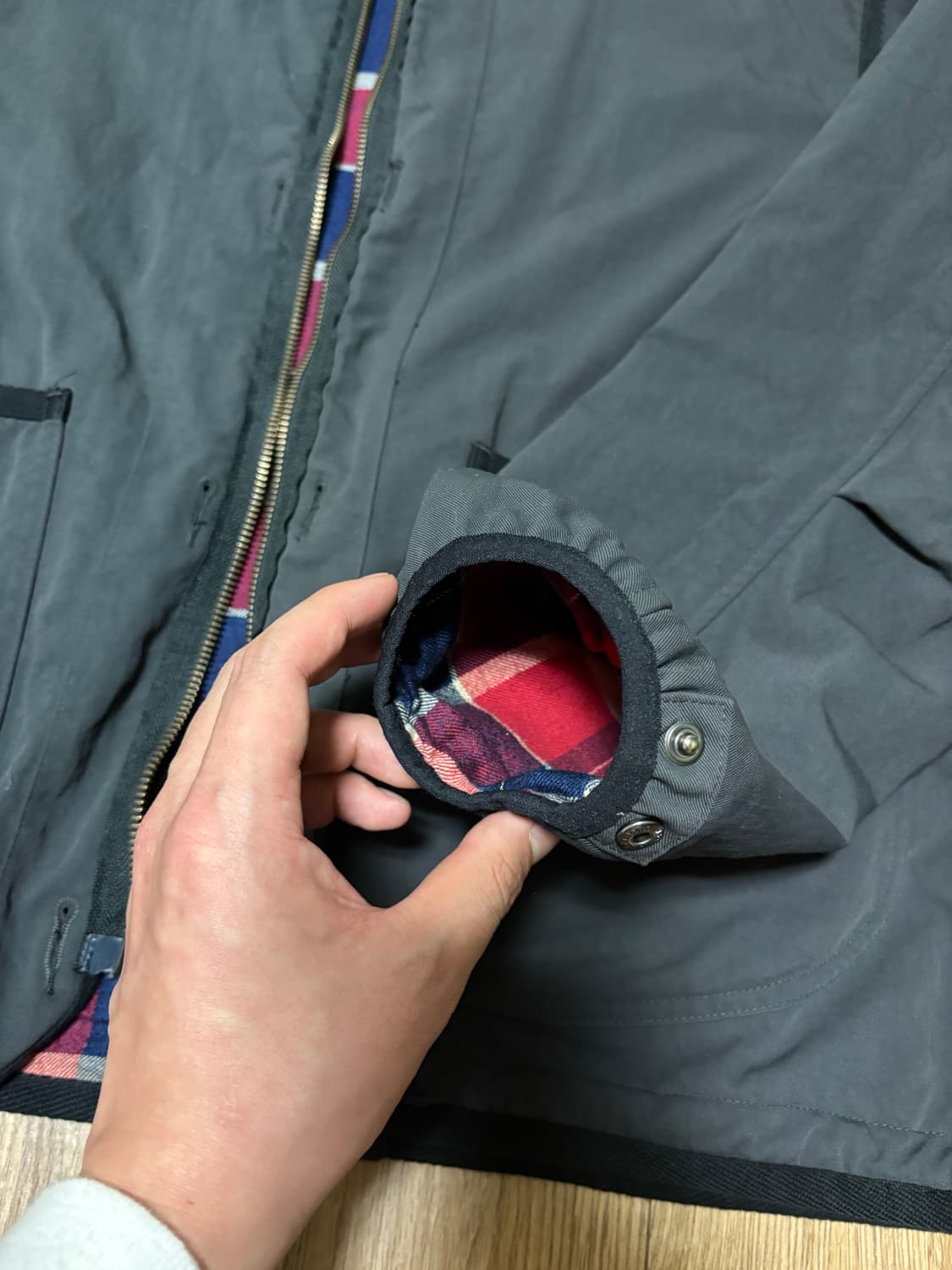 이얼즈어고 리버서블 라이너 자켓 L 상품이미지7