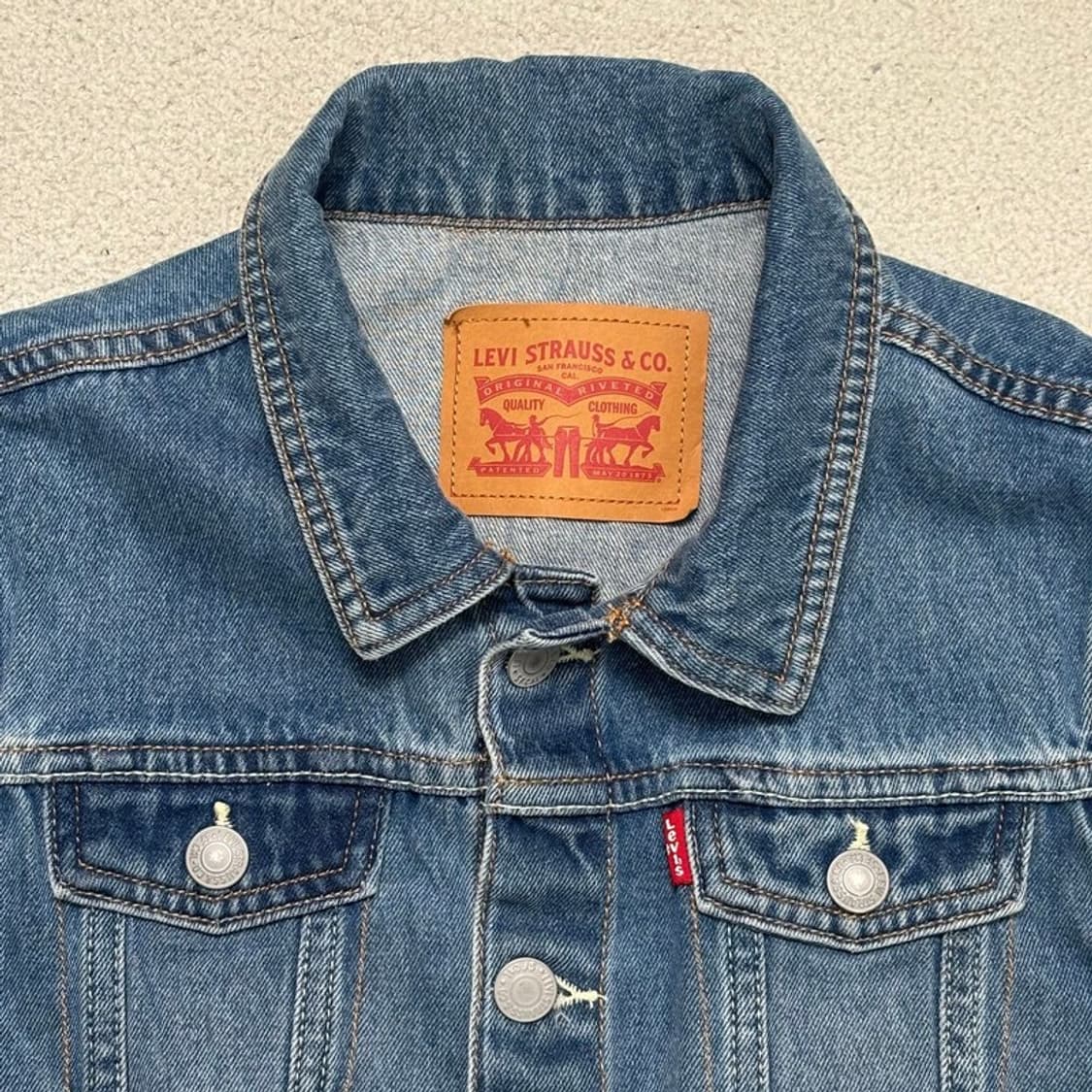 LEVI'S 데님 조끼 베스트 L 상품이미지5