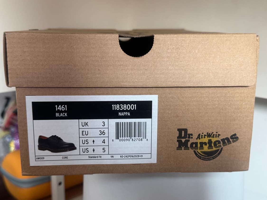 닥터마틴 1461 나파 블랙 230 해 상품이미지5