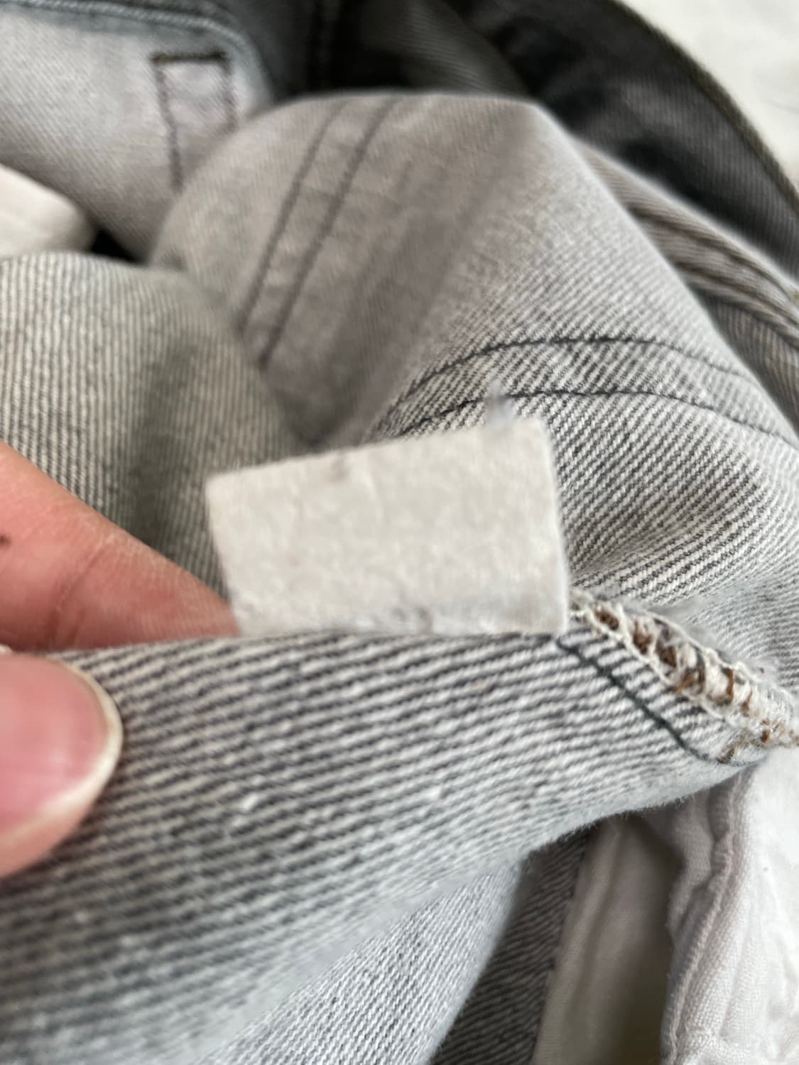 80s USA 빈티지 리바이스 501 그레이진 상품이미지10