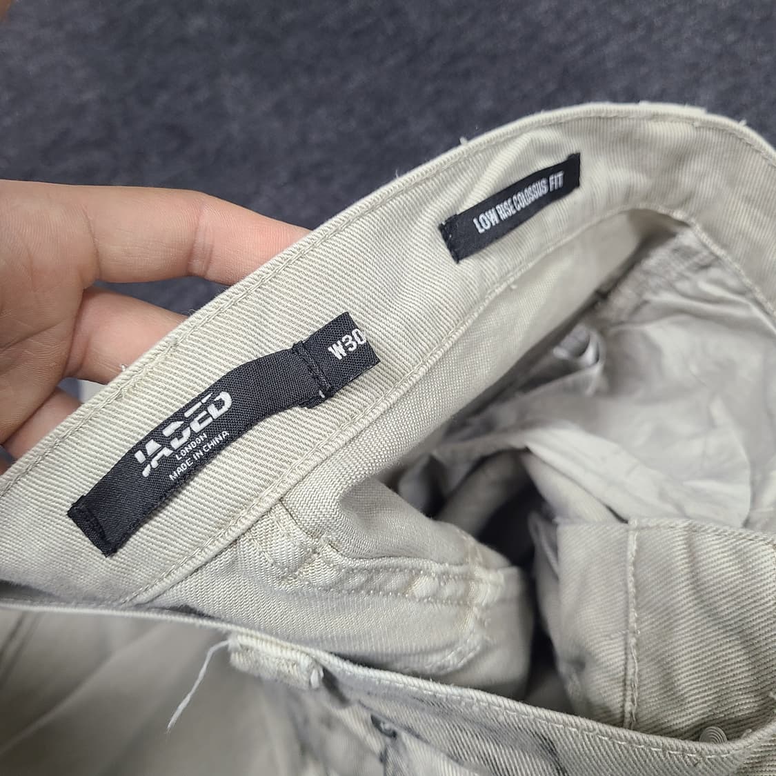 W30 제이디드런던 워싱 팬츠 상품이미지3