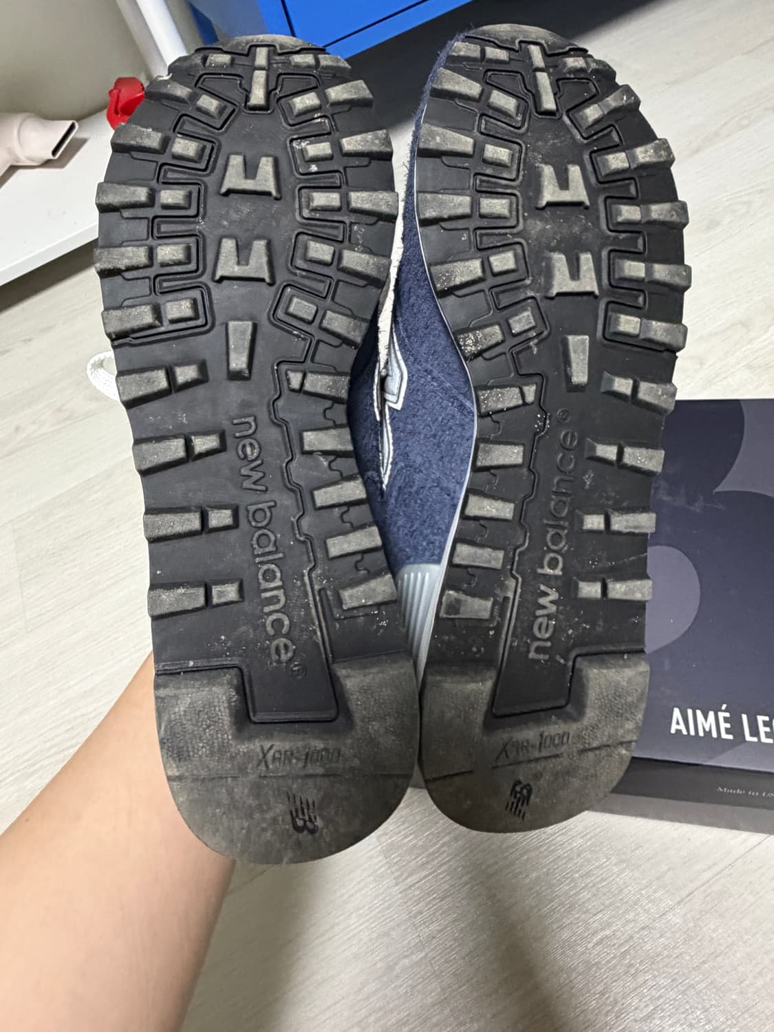 뉴발란스x에임레온도르 1300 네이비 상품이미지7