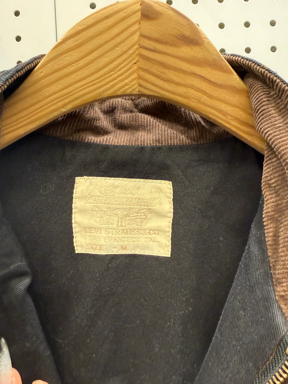 리바이스 퍼후드 스트라이프 데님 자켓 U979 상품이미지6