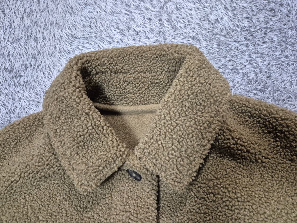 유니클로 여성 크롭 뽀글이 자켓 S 상품이미지3