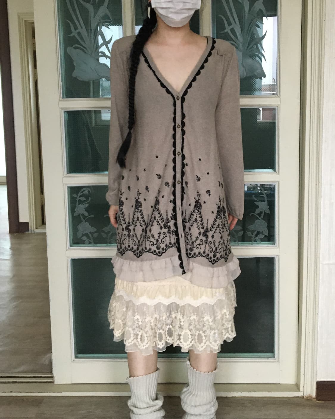 Axes femme knit cardigan 상품이미지6