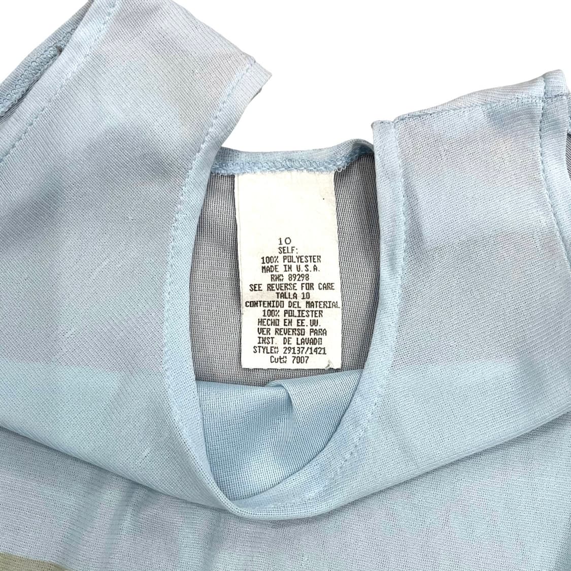 Jelly Baby See-Through Blue Sleeveless  상품이미지6
