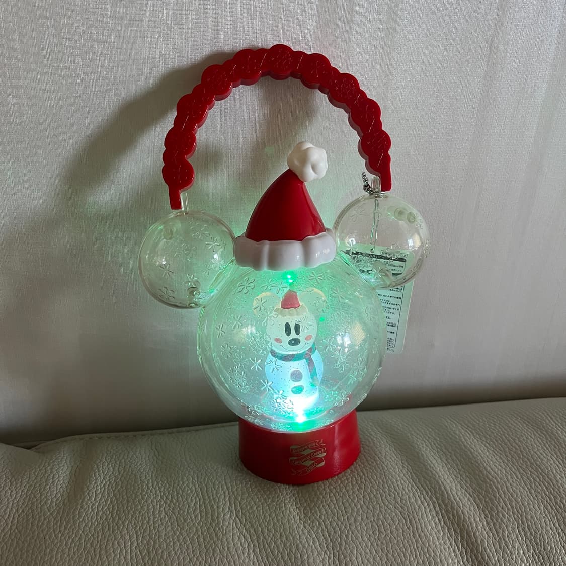 도쿄디즈니리조트 2016년 크리스마스 한정판 미키마우스 무드등 상품이미지3