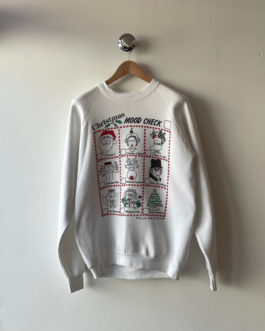 90s USA ‘Christmas’ Sweatshirt 크리스마스 스웻 상품이미지2