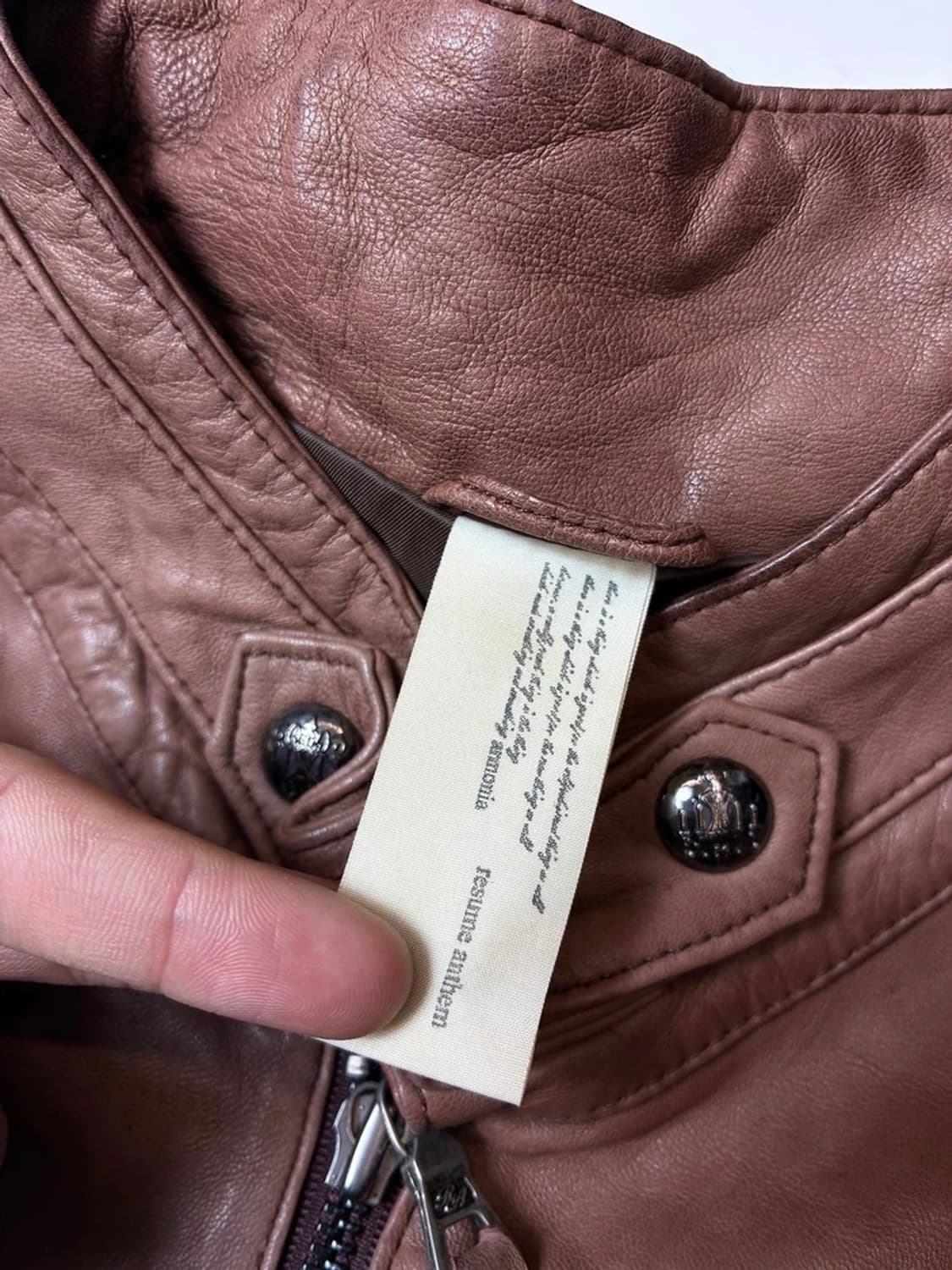 Selectede 00's 해체주의 양가죽 자켓 PN8676 상품이미지9