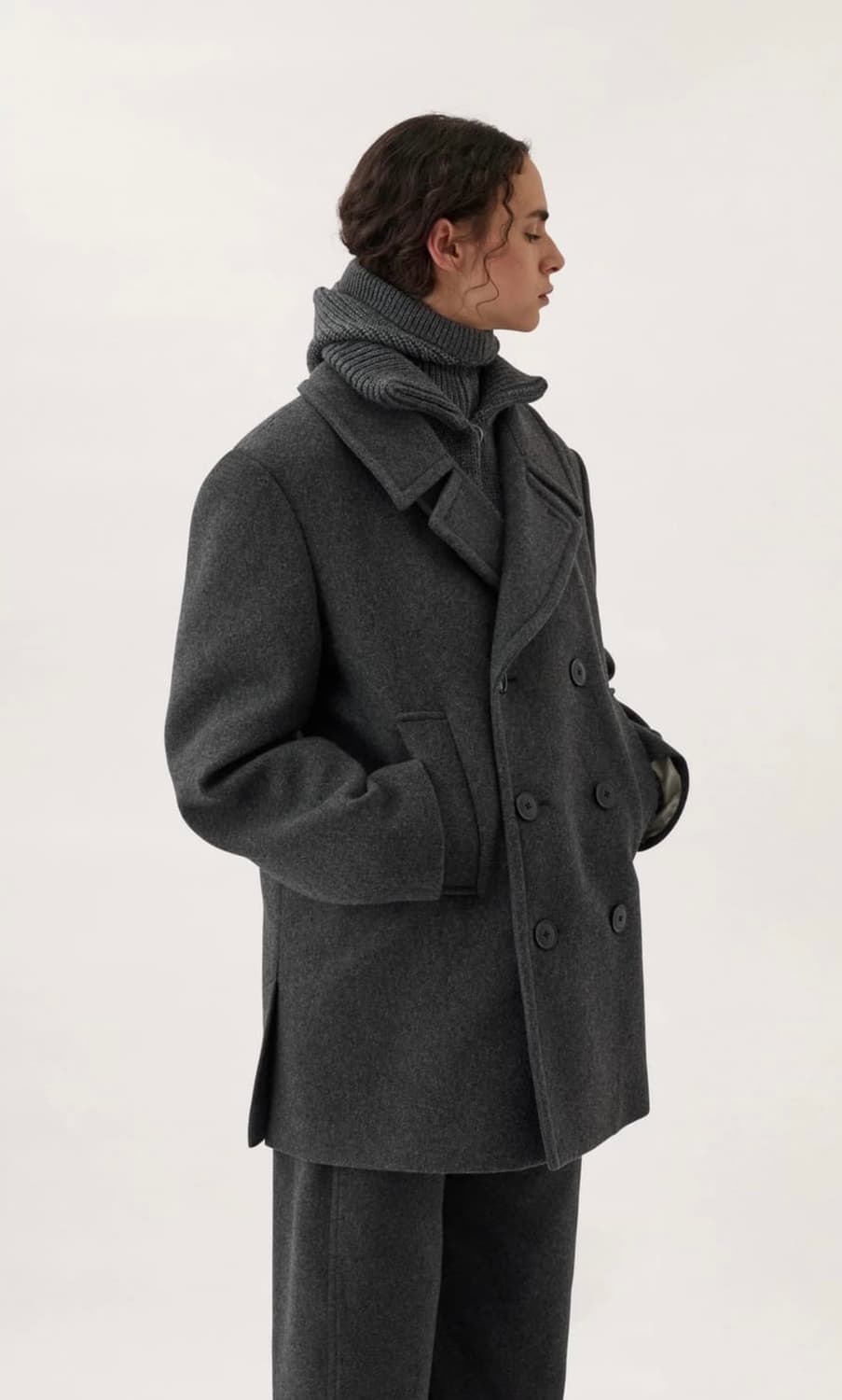 Lemaire Caban Coat 상품이미지4