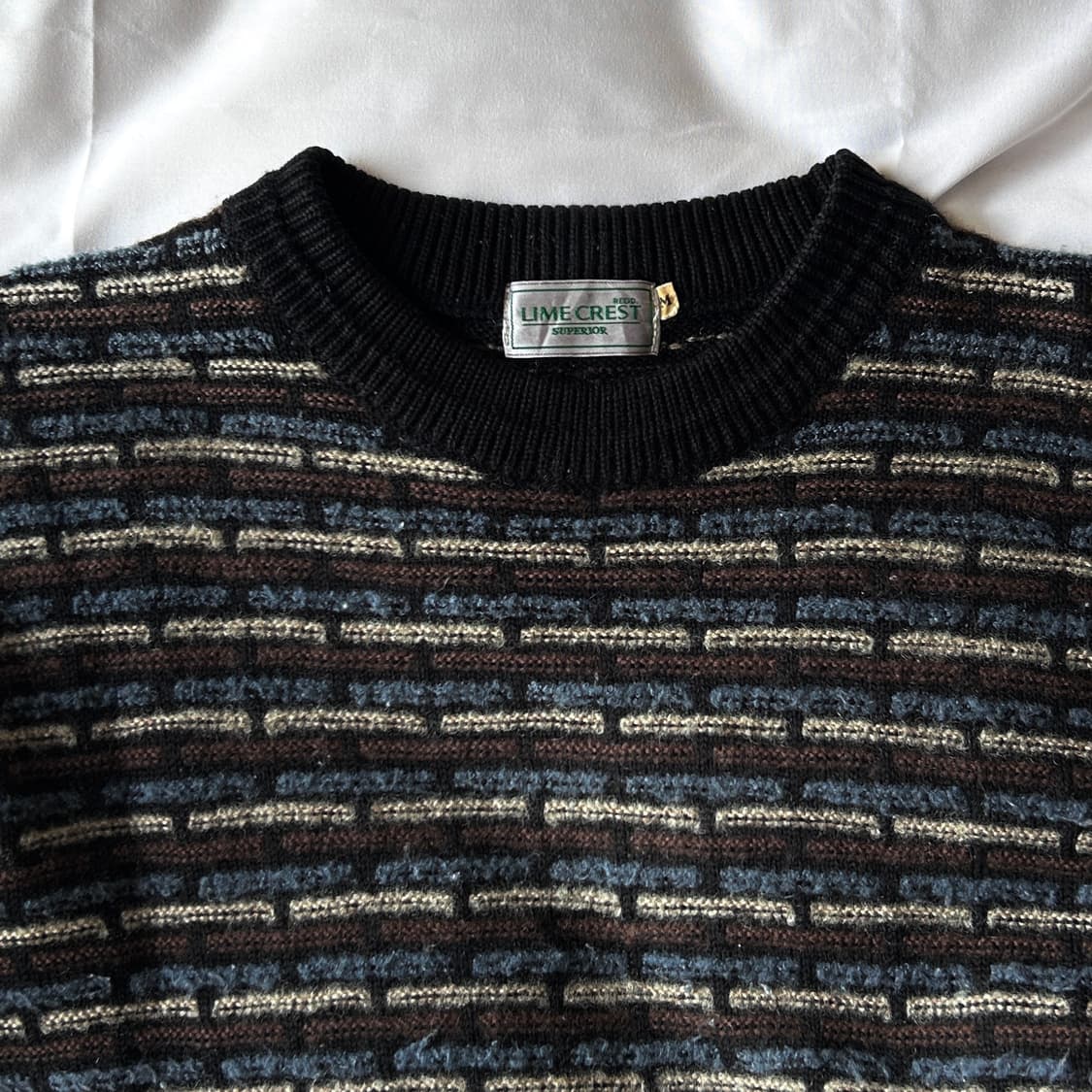 빈티지 패턴 니트 상품이미지8