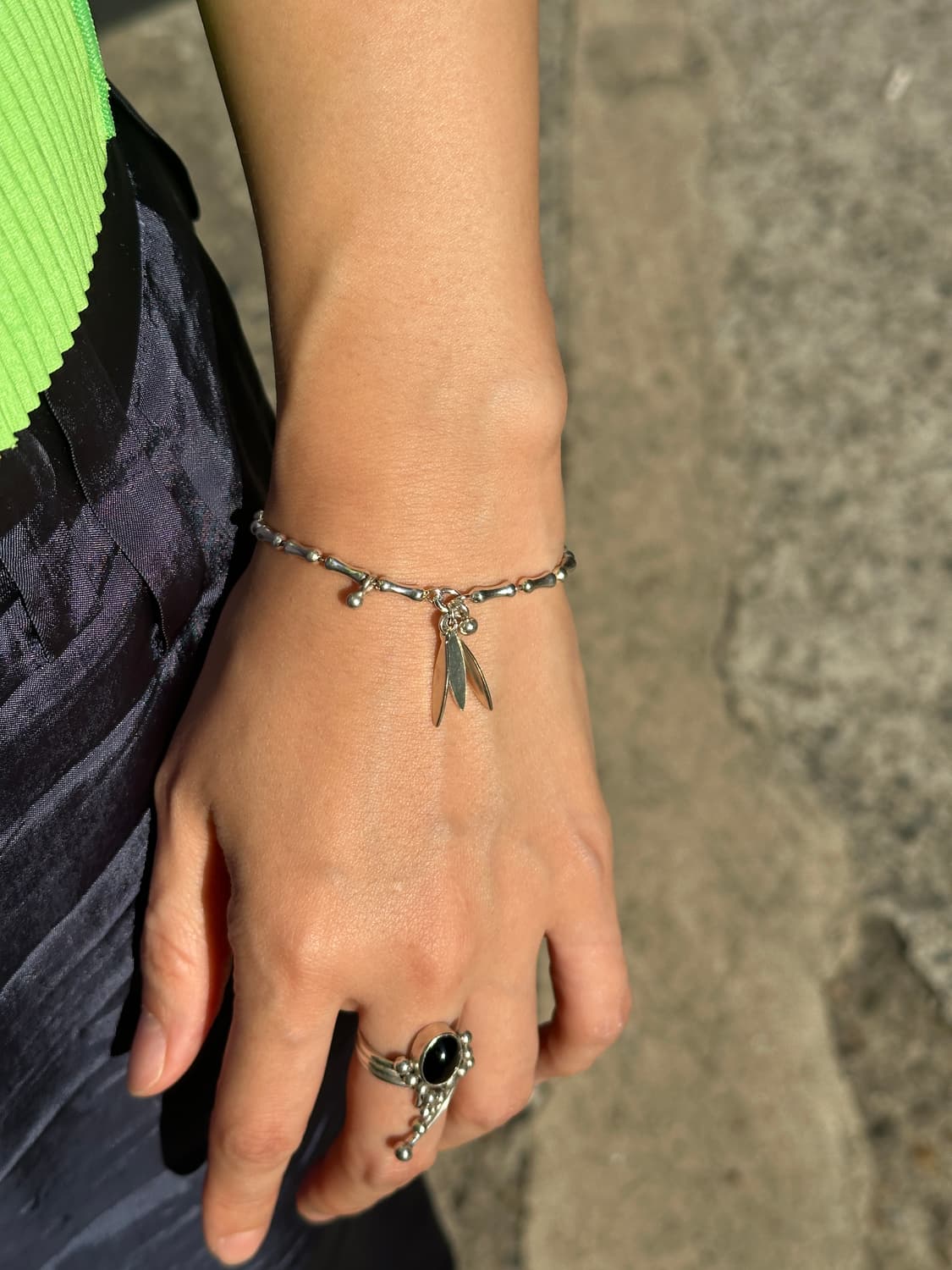 Bamboo 925silver bracelet🎋 상품이미지4