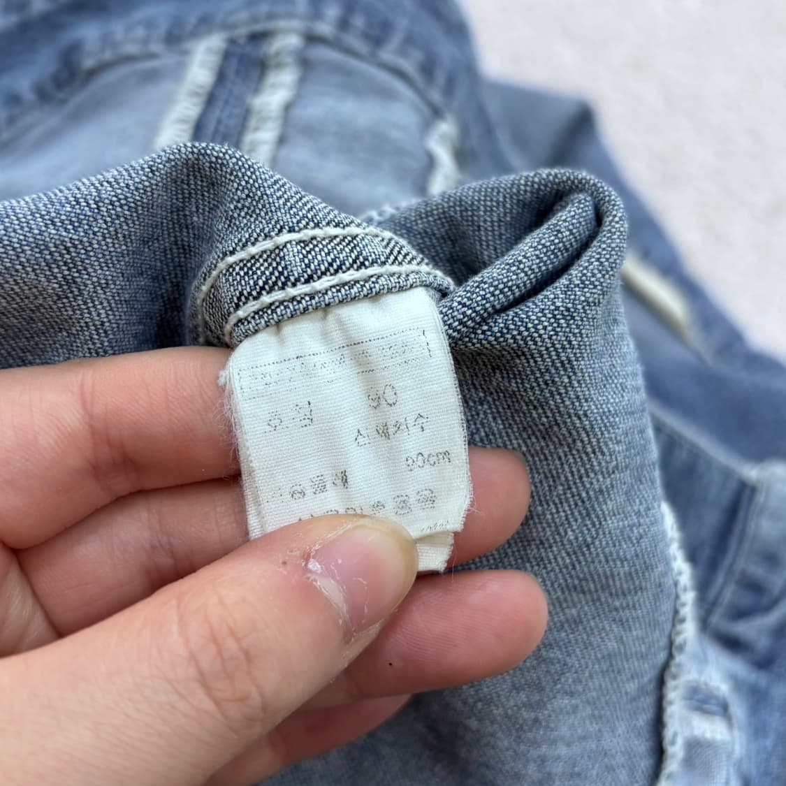 90 톰보이 키즈 데님 자켓 0429E 상품이미지4