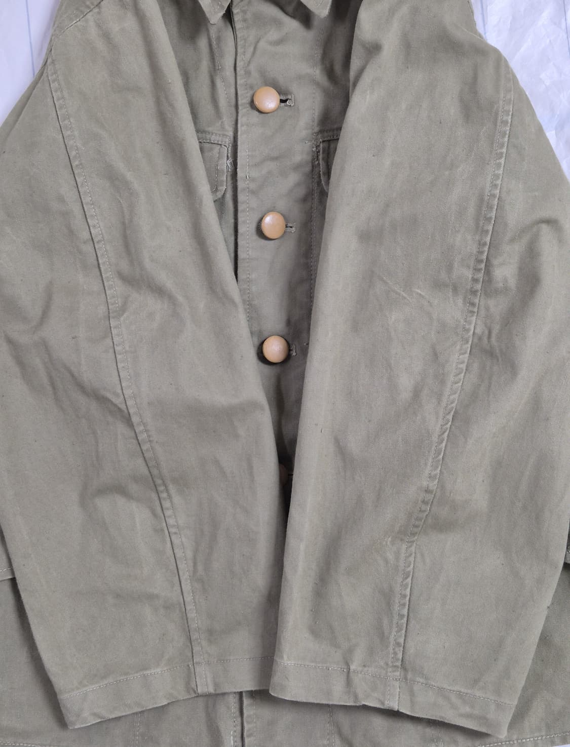 일본군 구형 WW2 하계 전투복 상의 자켓 (XS) 상품이미지6