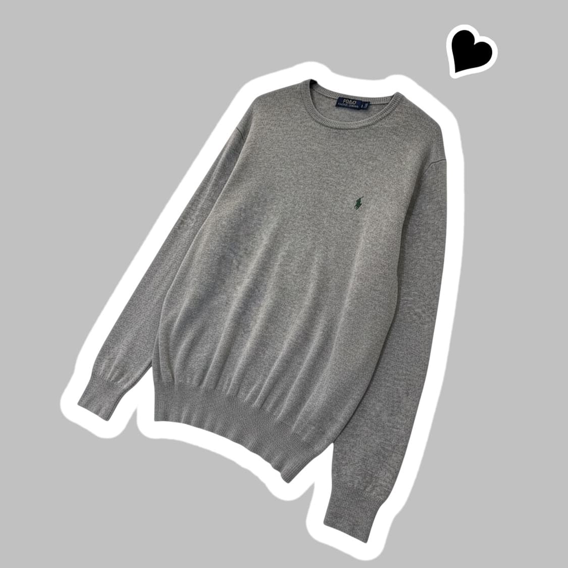 신형 폴로 랄프로렌 그레이 니트 상품이미지1
