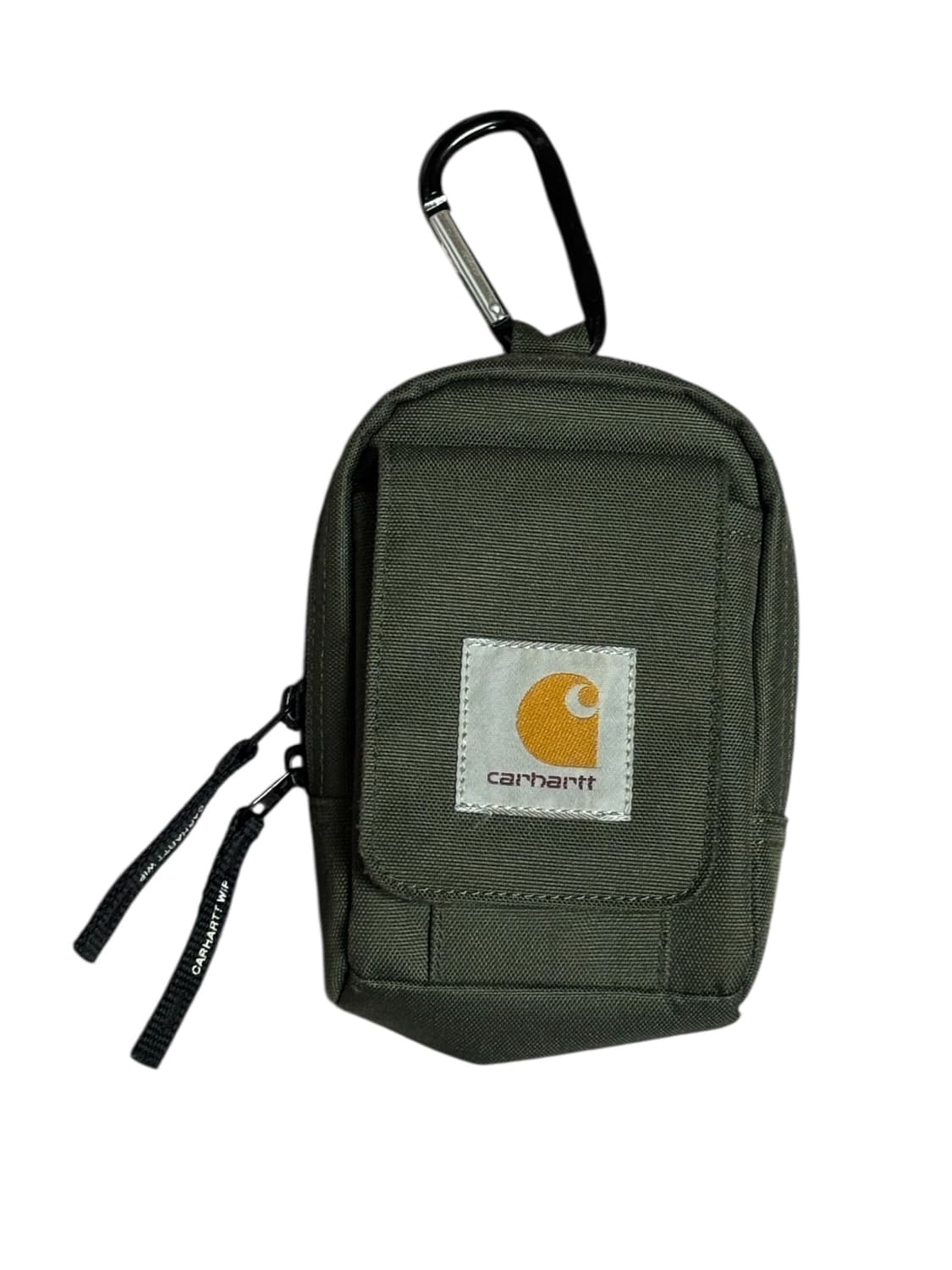 칼하트 wip 카키 카라비너 미니백 상품이미지4