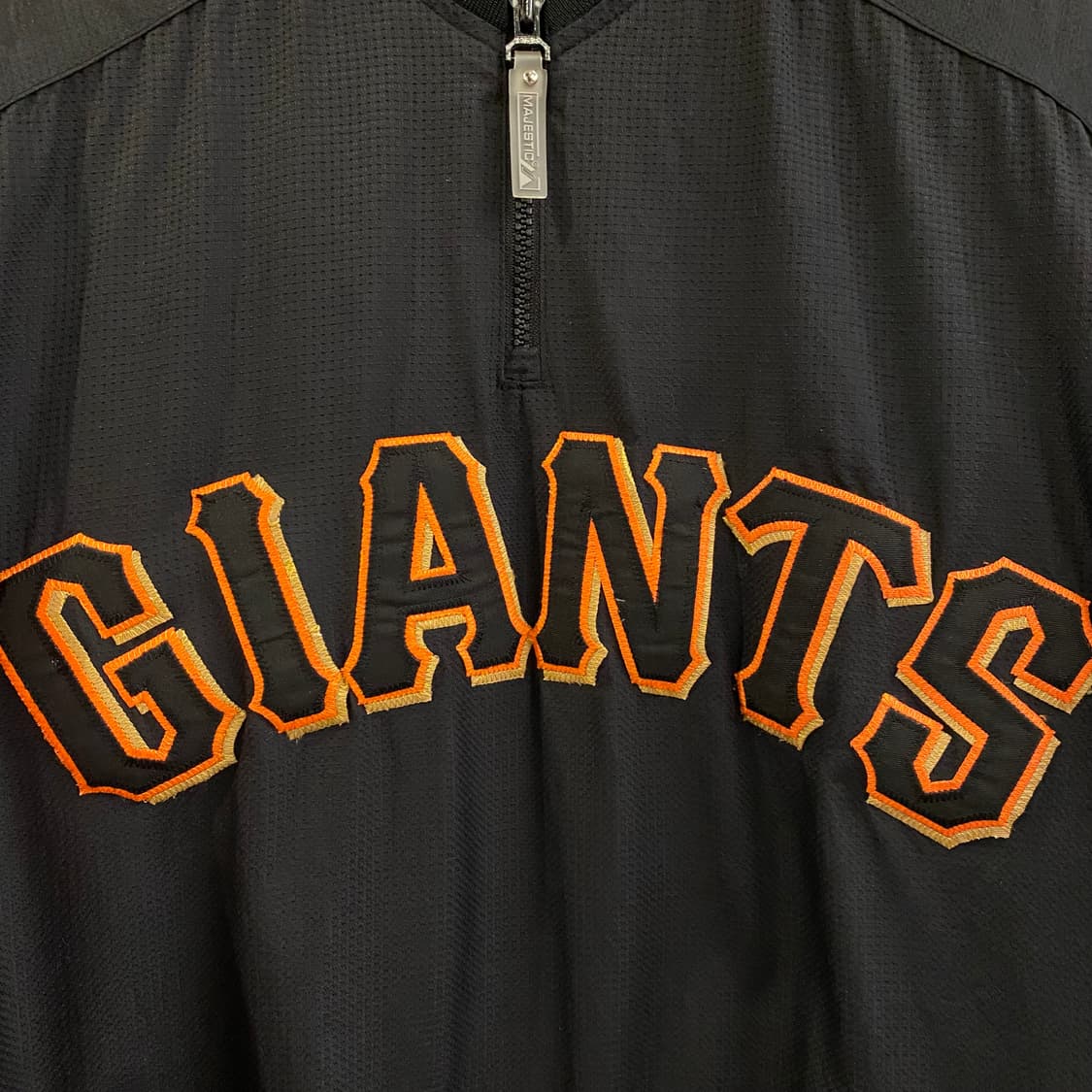 USA 마제스틱 샌프란시스코 선수용 아노락 바람막이 상품이미지8