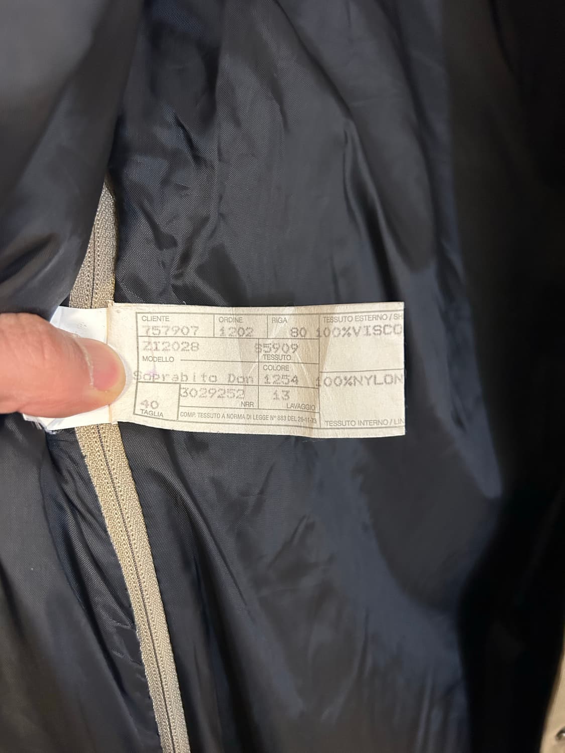 엠포리오 아르마니 이탈리아 메이드 롱 패딩 상품이미지7