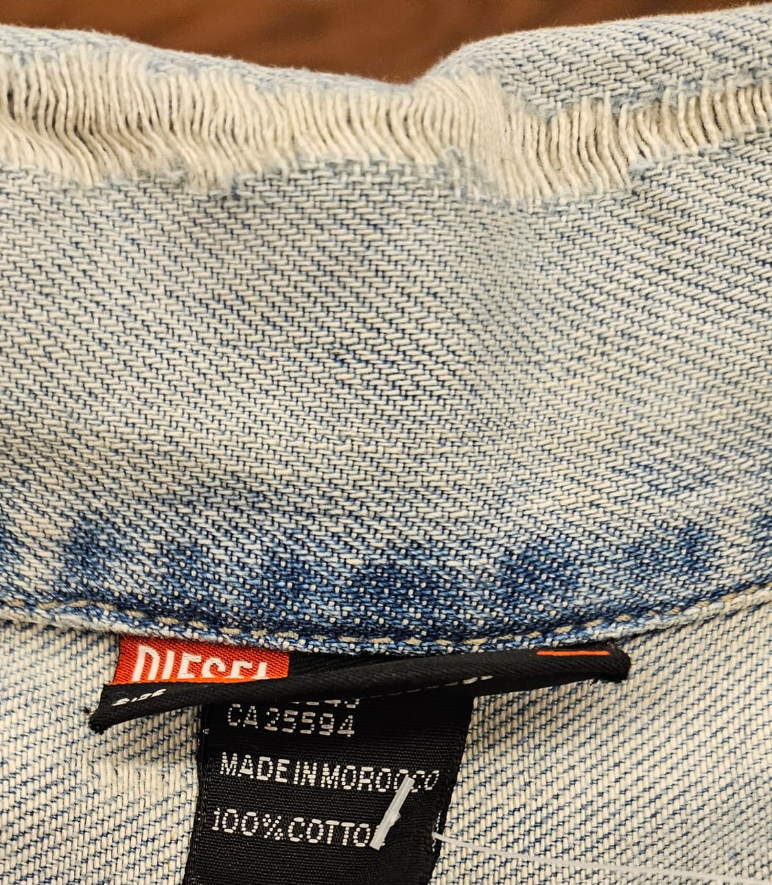 디젤 리 복각 연청 데님 자켓 상품이미지2