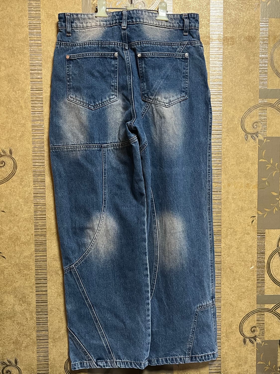 트래블 와이드 워싱 데님팬츠 32 상품이미지3