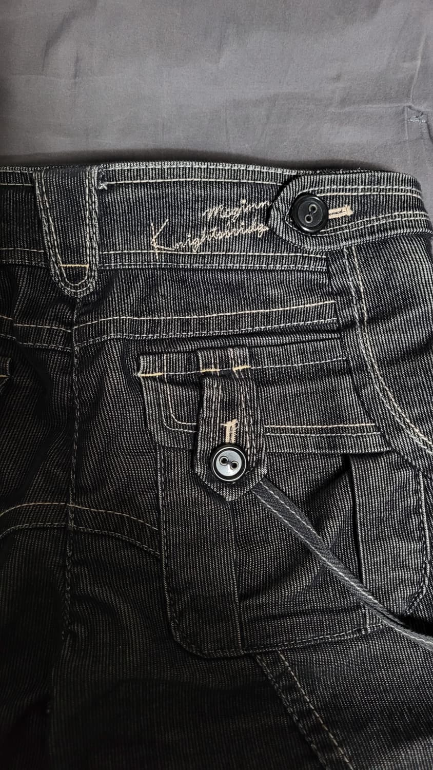 MCGINN 메간나잇브릿지 코듀로이 카고 데님 팬츠 상품이미지4