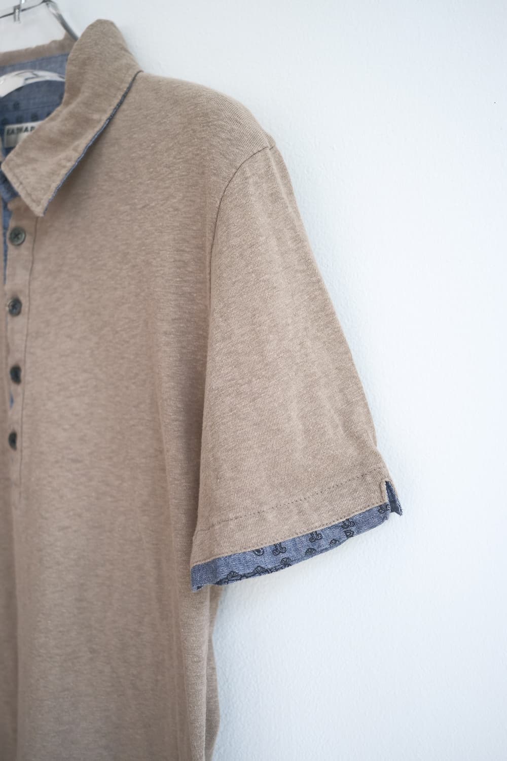 Denim layered polo shirt 상품이미지6