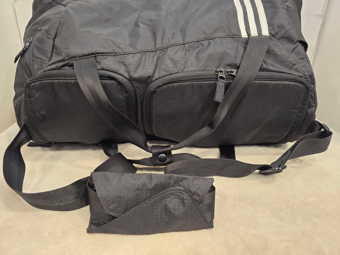 아디다스 빅사이즈 블랙 더플백 운동가방 여행가방 상품이미지5