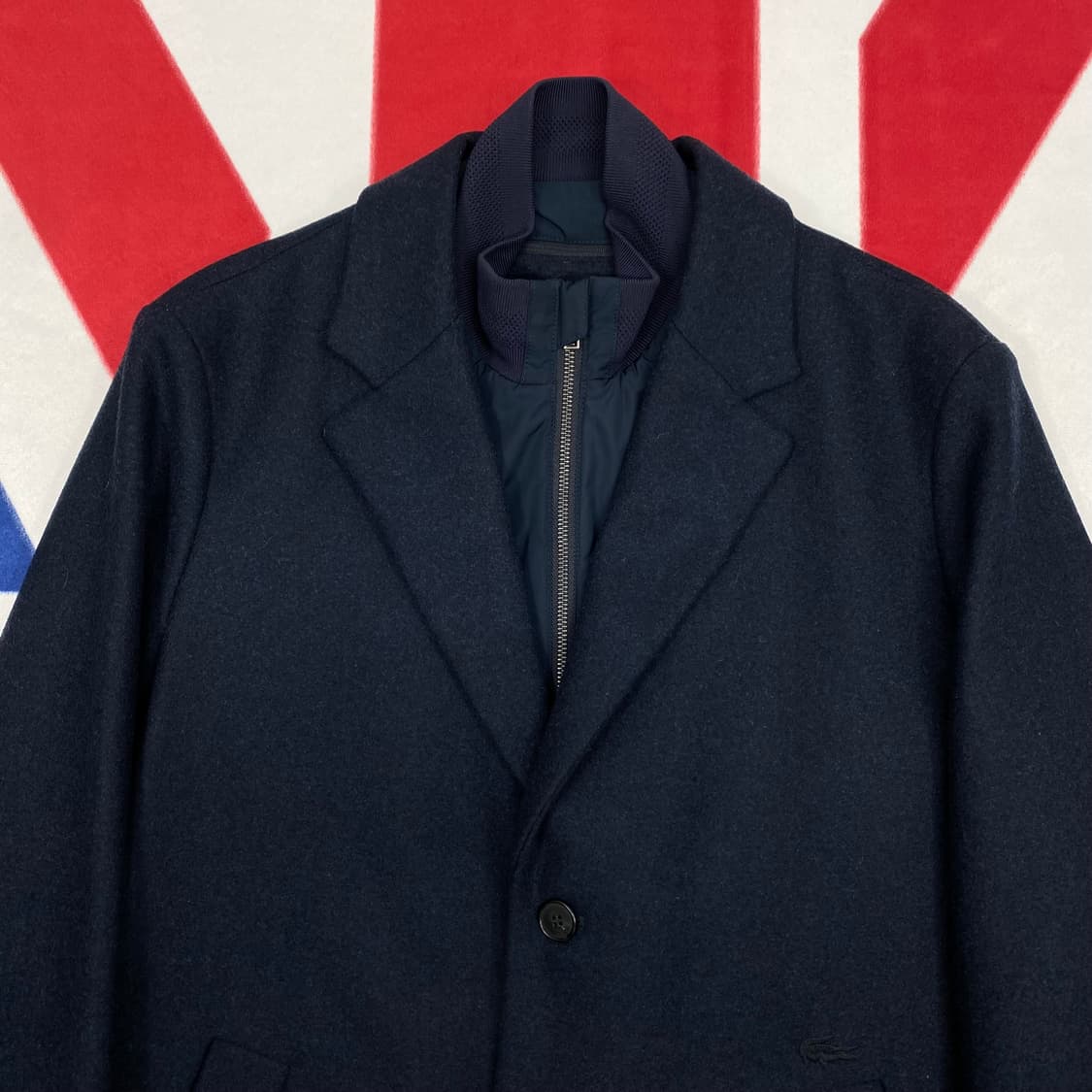 라코스테 레이어드 누빔 롱코트 105 상품이미지3