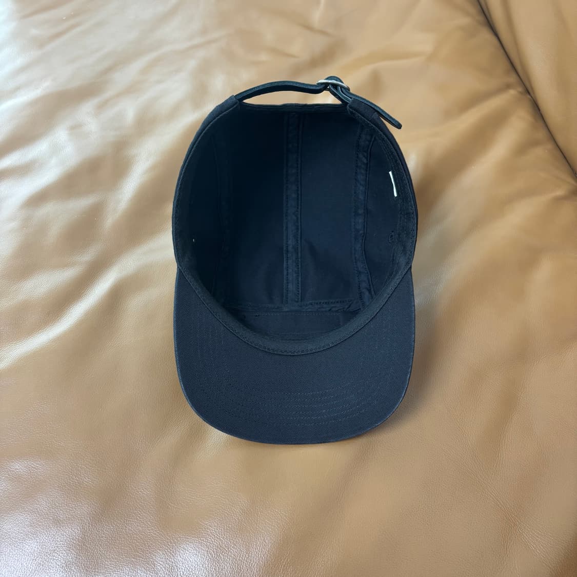 Supreme 슈프림 워시드 블랙 캠프캡 모자 (Washed Black) 상품이미지6