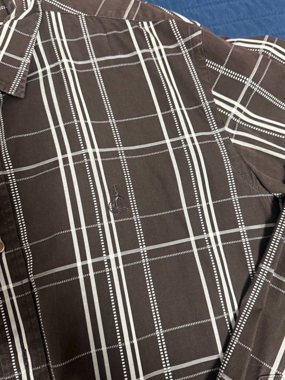 빈폴 브라운 체크 셔츠 상품이미지3