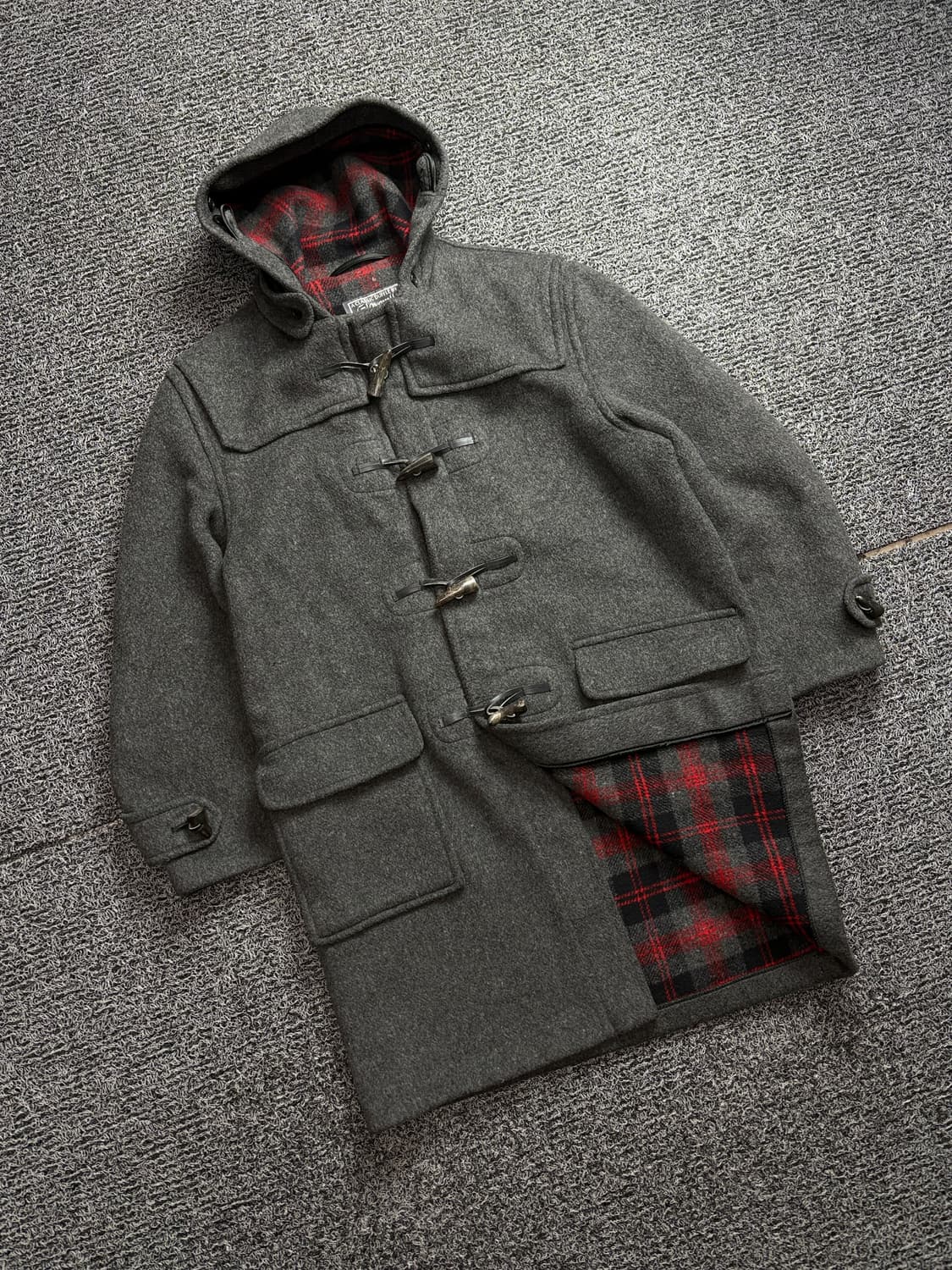 글러버올 잉글랜드 90s 더플 떡볶이 코트 2344 상품이미지1