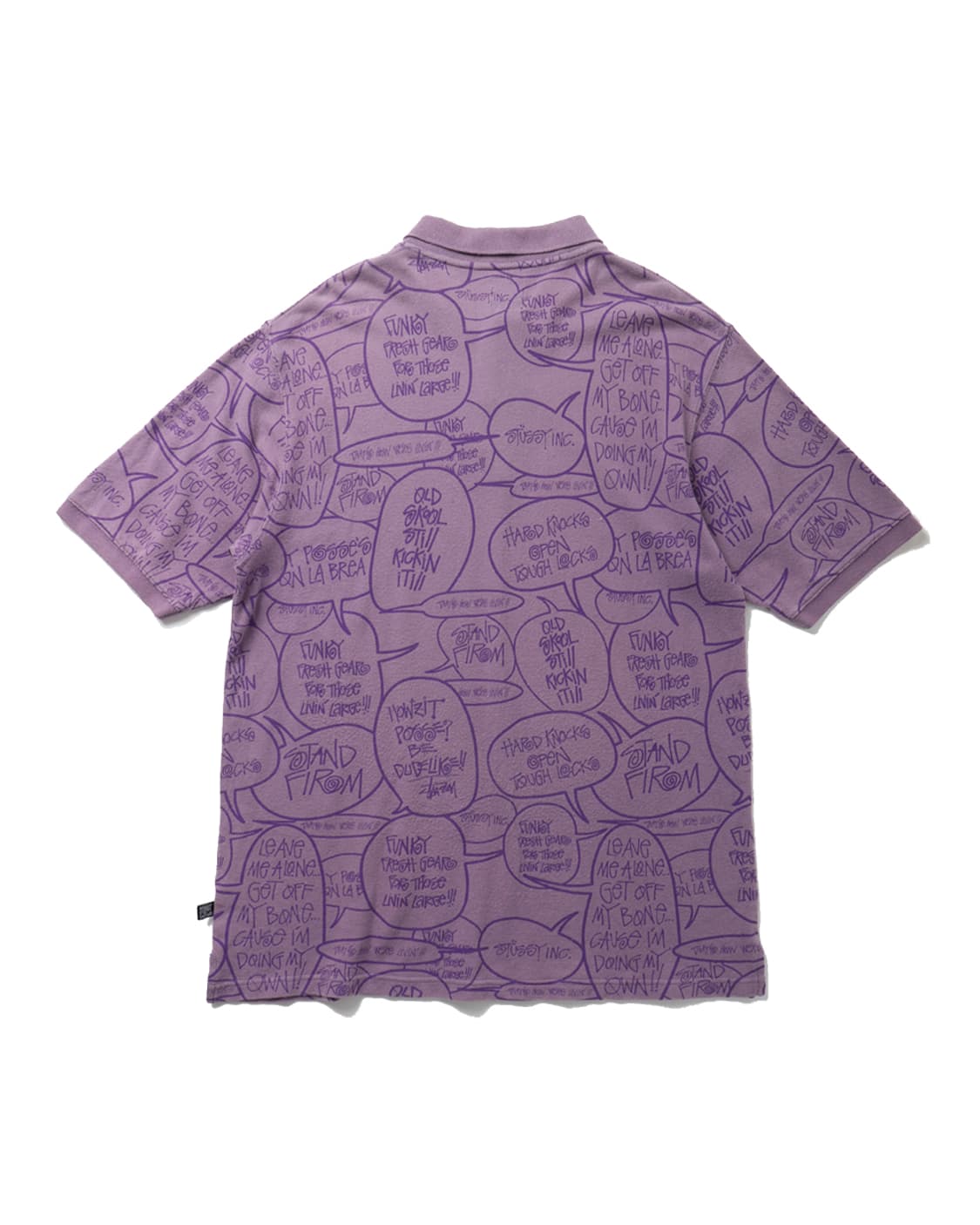 스투시 STUSSY Speach Bubble Polo Shirt 상품이미지2