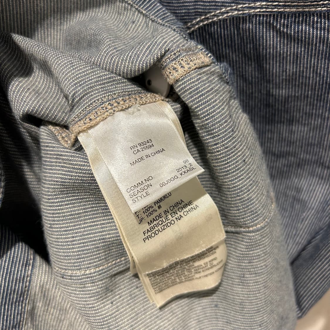 DIESEL Western Stripe Shirts 상품이미지9