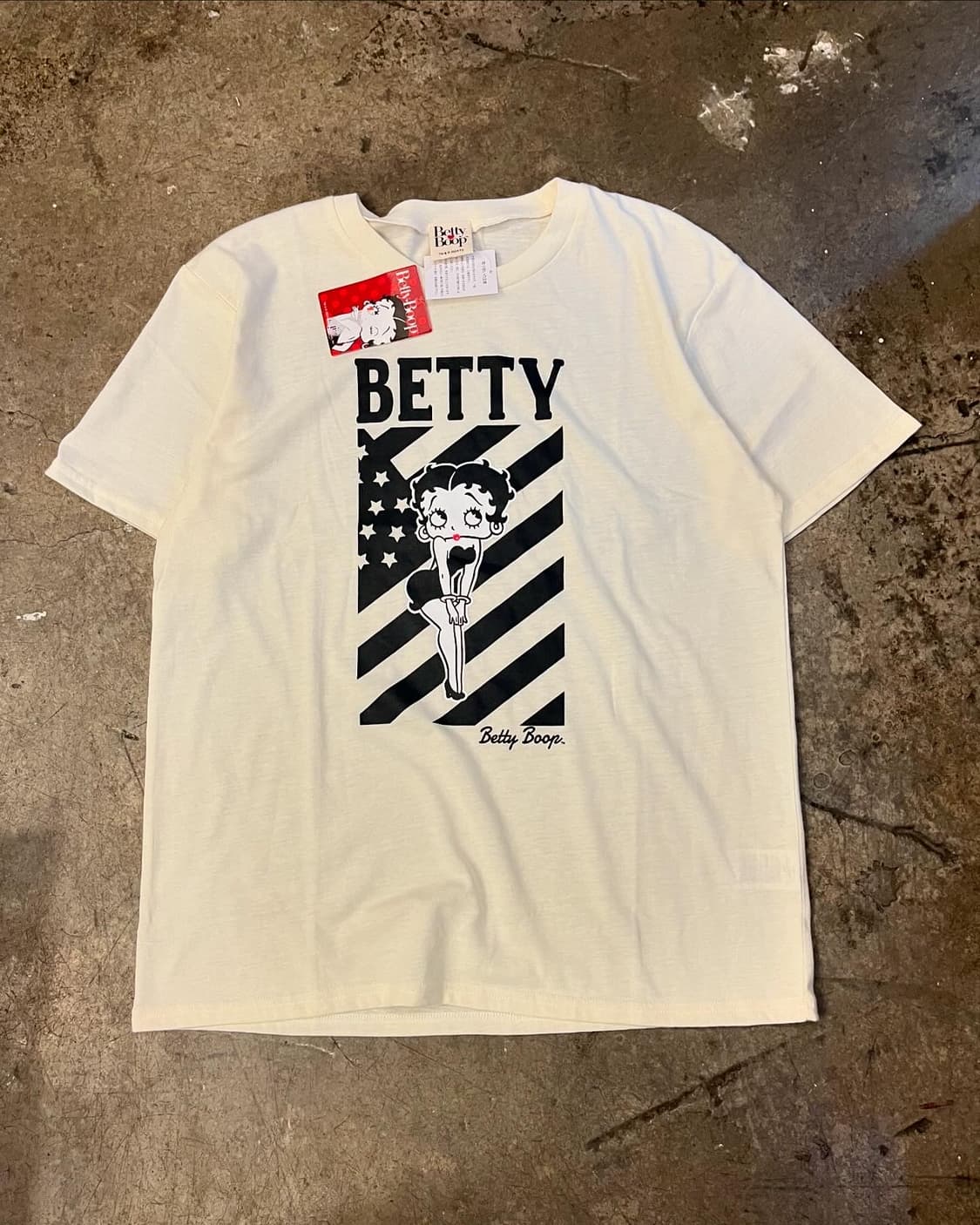 Betty Boop Printing T-shirt ( 새상품 )  상품이미지5