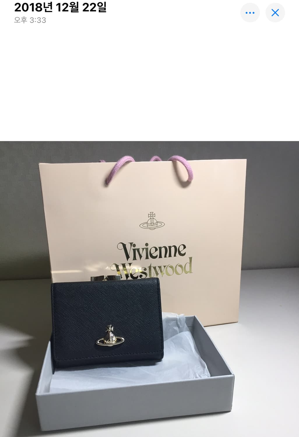 (정품) 비비안웨스트우드 사피아노 스몰 프레임 월렛 지갑 반지갑 상품이미지8